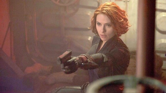 Scarlett Johansson in einer Filmszene "Avengers: Age of Ultron"