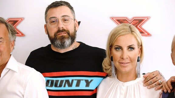 Paul Hartmut Würdig alias Sido mit Ehefrau Charlotte Würdig