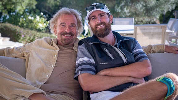 Thomas Gottschalk und sein Sohn Roman Gottschalk, 2022