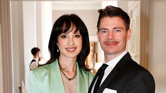 Stephanie Stumph und Florian Santner