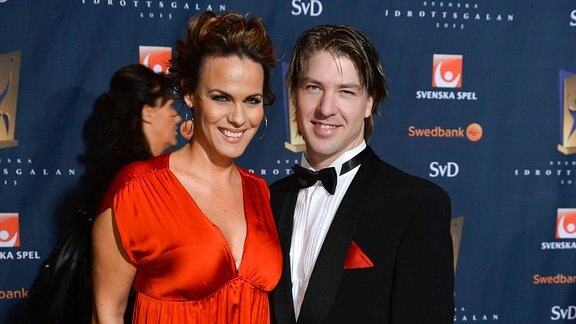 Suzanne Sjögren und Pontus Westergren