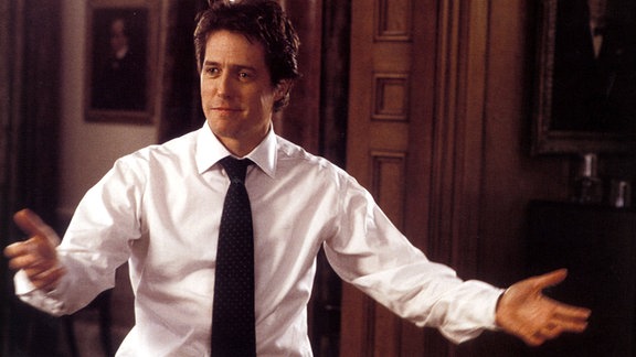 "Tatsächlich Liebe" Filmszene mit Hugh Grant