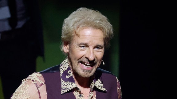 Moderator Thomas Gottschalk 