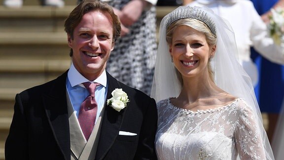 Hochzeitsfoto von Lady Gabriella Windsor und Mr Thomas Kingston