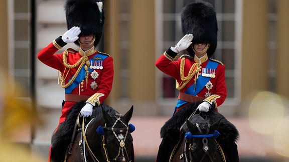 Prinz William und Prinz Edward