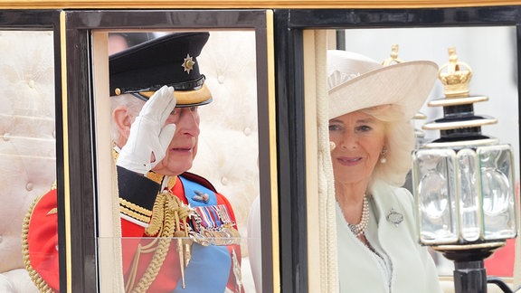 König Charles III. und Königin Camilla