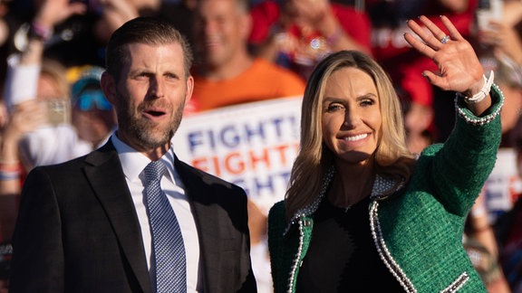 Eric Trump und Lara Trump