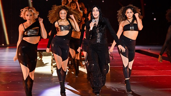 Cher performs during the Victoria's Secret Fashion Show