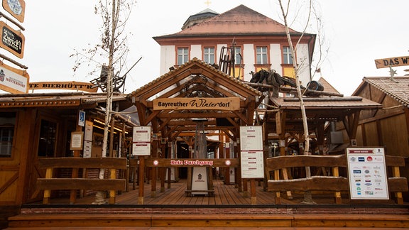 Christkindlmarkt in Bayreuth, Bayreuther Winterdorf