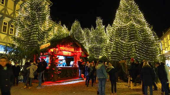 Eindrücke vom Weihnachtsmarkt in Goslar 2019 am Harz
