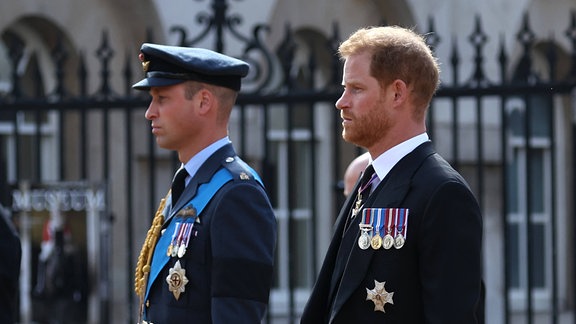 Prinz William und Prinz Harry