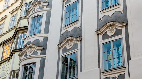 Ein Wohnhaus