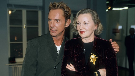 Wolfgang Joop und seine geschiedene Frau Karin Joop-Metz 